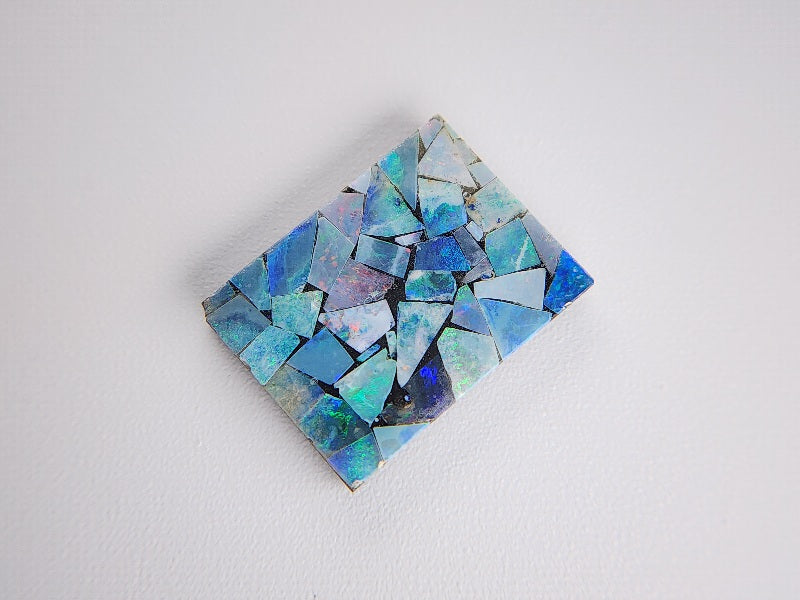 0915-14　モザイクオパール　7.13ct