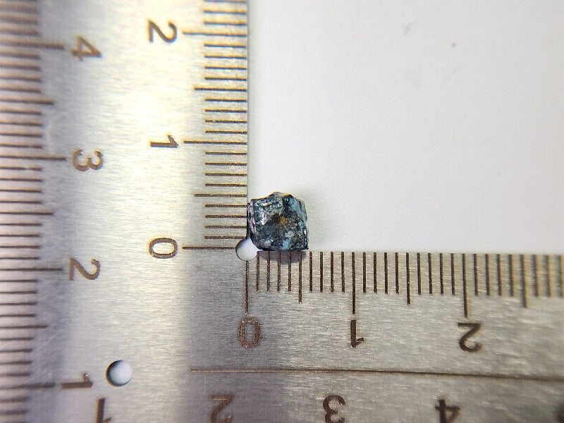 0869-2-6　ブルーダイヤモンド原石  1.44ct　