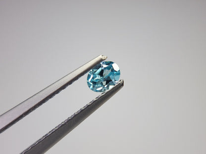 【500円均一】12/15正午まで　ブルージルコン　0.29ct　7