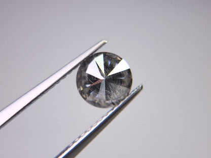 　grMOI-5　合成グレーモアッサナイト　0.91ct