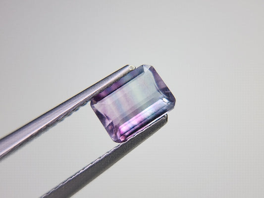 0155-4　バイカラーフローライト　1.17ct