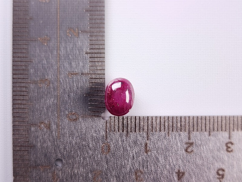 pu-SSA-12　パープルスターサファイア　4.54ct