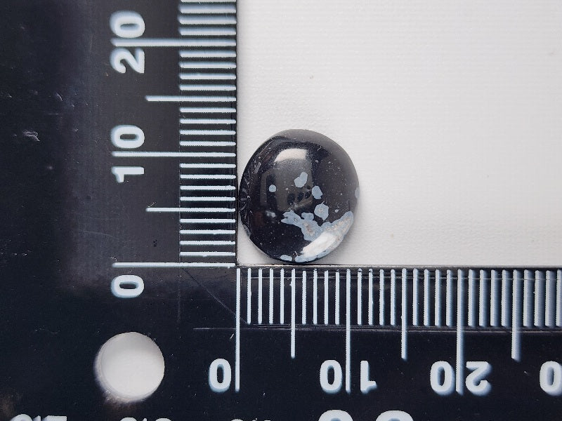 【500円均一】11/24正午まで　スノーフレークオブシディアン　3.94ct　8