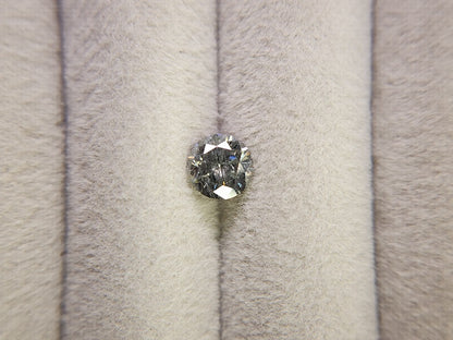 　grMOI-1　合成グレーモアッサナイト　0.96ct