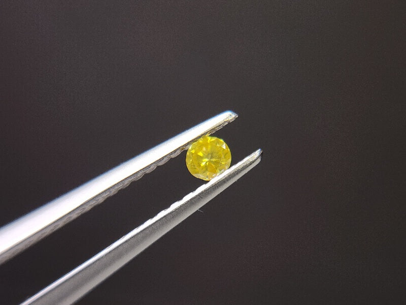 yeDM-7　イエローダイヤモンド　0.07ct