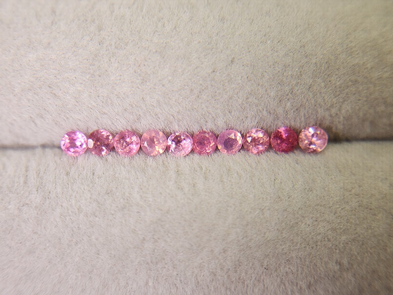 0455-15 スピネル10石セット(シルキーマルチカラー)