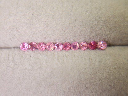 0455-15 スピネル10石セット(シルキーマルチカラー)