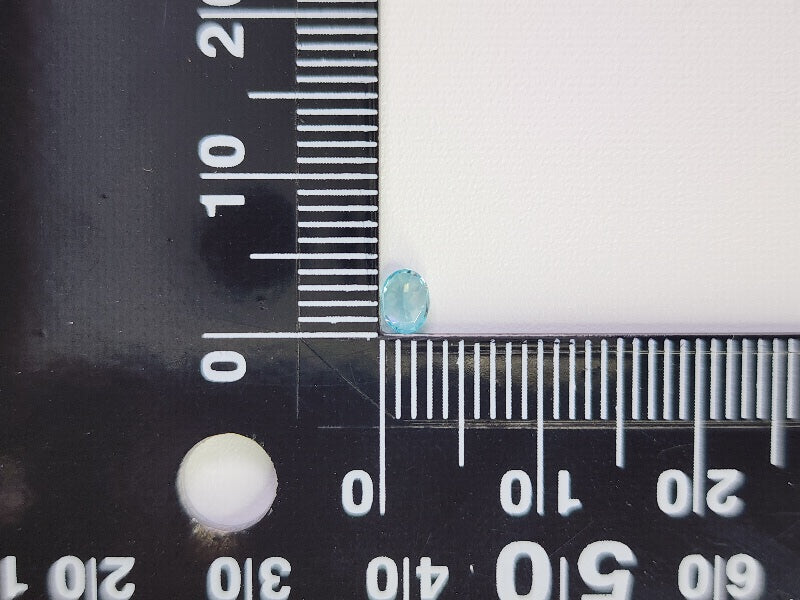 【500円均一】12/15正午まで　ブルージルコン　0.29ct　7