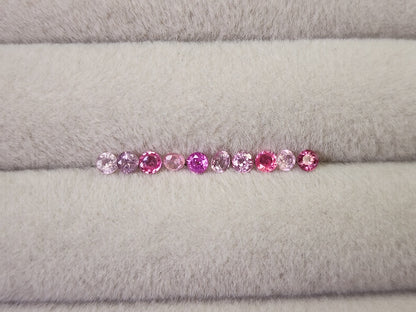 0455-17 スピネル10石セット(マルチカラー)