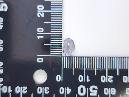 0876-19　バイカラータンザナイト　1.28ct