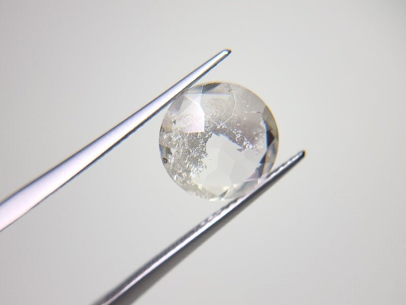 dQ-6　銀箔入り！ダブレットクォーツ　3.45ct
