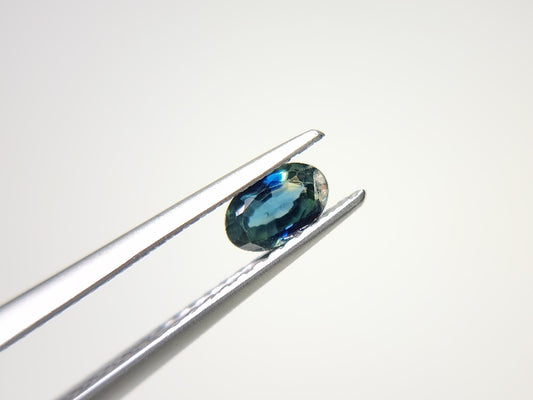 bcSA-2　虹入り！バイカラーサファイア　※クラックあり　0.39ct