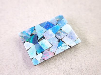 0915-8　モザイクオパール　8.05ct