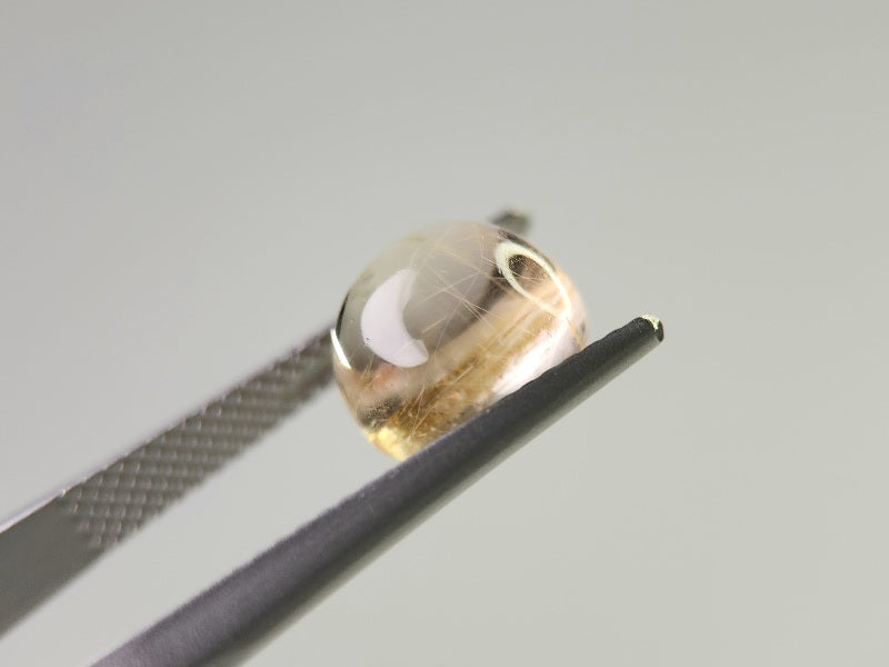 0107-2-2　ルチルクォーツキャッツアイ　3.89ct