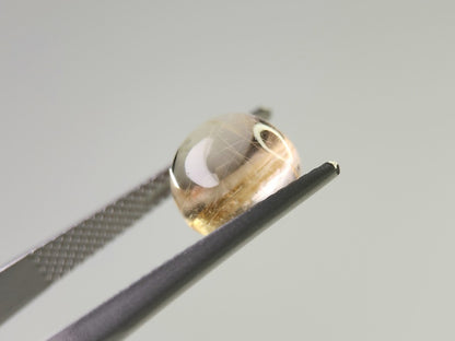 0107-2-2　ルチルクォーツキャッツアイ　3.89ct