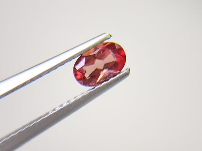 0152-1-19　バイカラーアンデシン　0.42ct