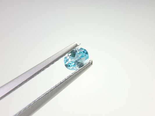 【500円均一】12/15正午まで　ブルージルコン　0.26ct　6