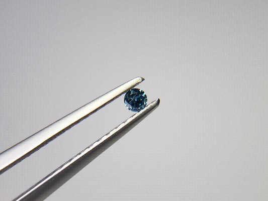 blDM-t-12　ブルーダイヤモンド(トリートメント)　0.03ct