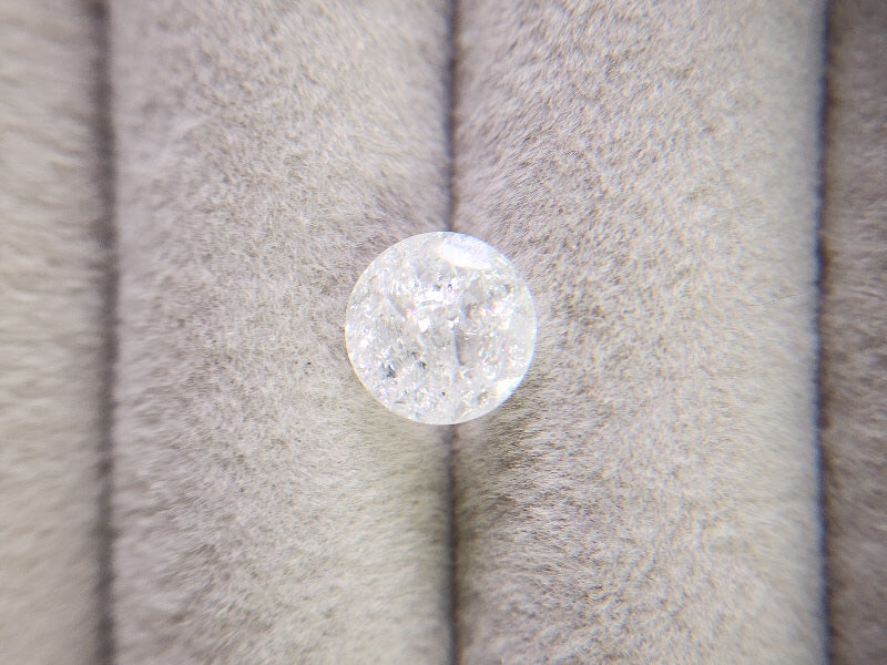 0937-3　虹入り！クラッククォーツ　1.63ct