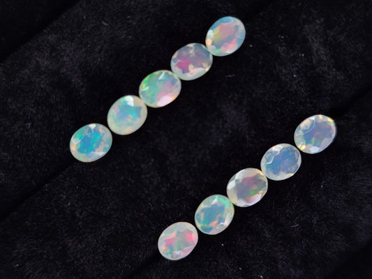 0909-7-5　オパール10石セット