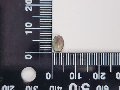 0504-10　バイカラーアンデシン　0.81ct