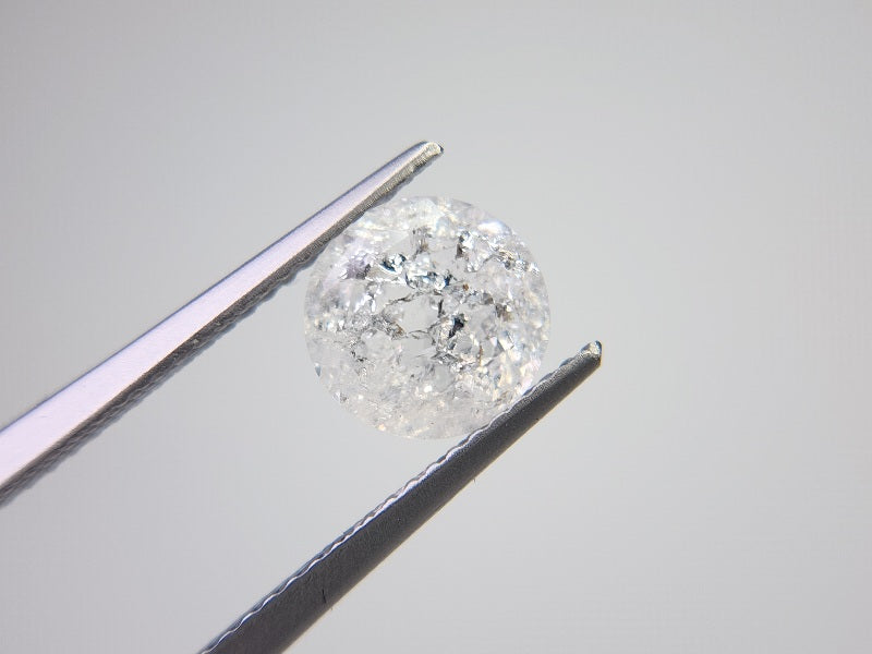 【500円均一】1/5正午まで　クラッククォーツ　1.73ct　1
