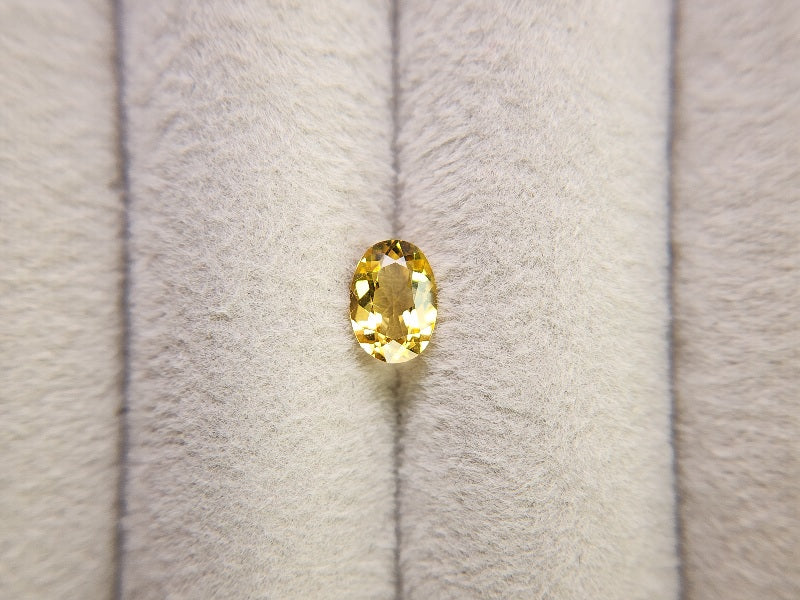 yeBE-7　イエローベリル　0.61ct