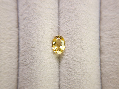yeBE-7　イエローベリル　0.61ct