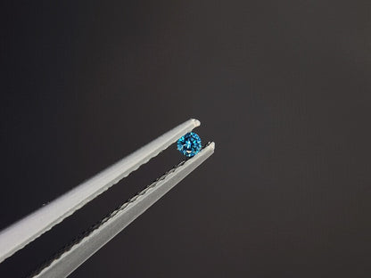 0015-3-10　ブルーダイヤモンド(トリートメント)　0.03ct