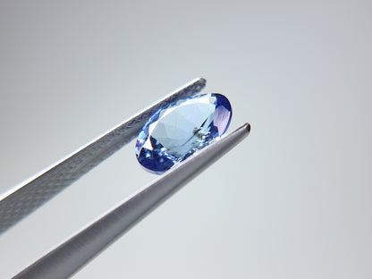 0876-20　バイカラータンザナイト　1.28ct