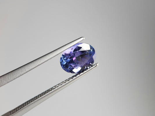0876-2　バイカラータンザナイト　1.55ct