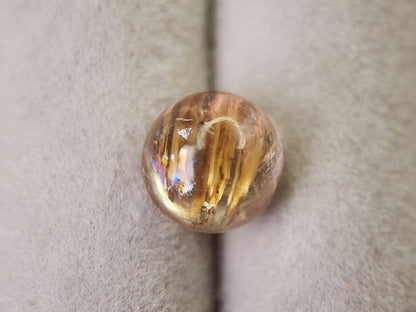 0107-2-1　虹入り！ルチルクォーツキャッツアイ　4.16ct