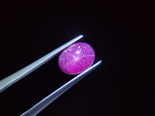 pu-SSA-28　パープルスターサファイア　3.40ct