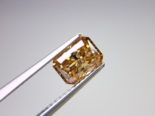 brMOI-1　合成ブラウンモアッサナイト　0.96ct