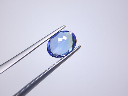 0876-10　バイカラータンザナイト　1.38ct