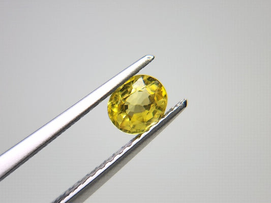 0198-2　イエローサファイア　0.47ct