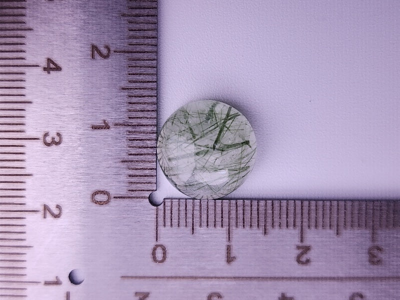 ACTiq-8　アクチノライトインクォーツ　9.98ct