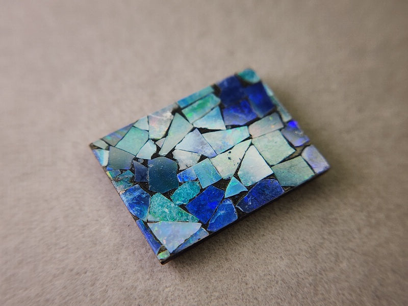 0915-5　モザイクオパール　8.09ct