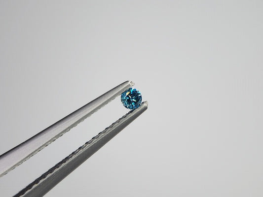 0015-3-6　ブルーダイヤモンド(トリートメント)　0.05ct