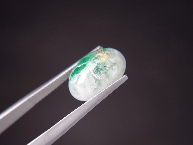 0106-1-1　エメラルドインクォーツ　6.17ct