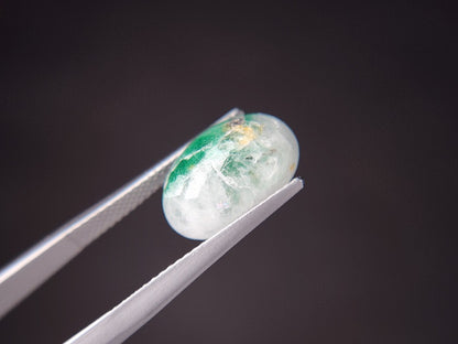 0106-1-1　エメラルドインクォーツ　6.17ct