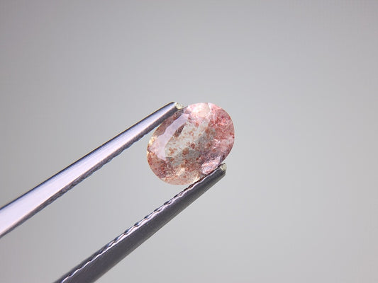 【500円均一】12/8正午まで　ストロベリークォーツ　0.72ct　2