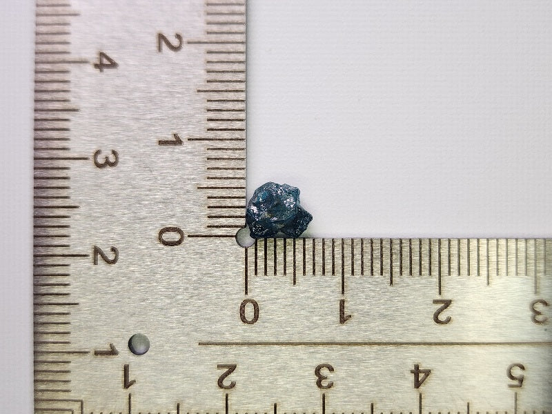 0869-2-5　ブルーダイヤモンド原石1.46ct　