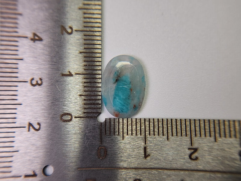 0889-35　アマゾナイトインクォーツ　3.85ct