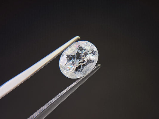 0937-2　虹入り！クラッククォーツ　1.70ct