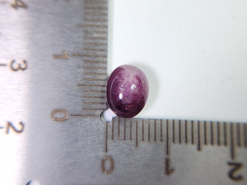 pu-SSA-22　パープルスターサファイア　3.85ct