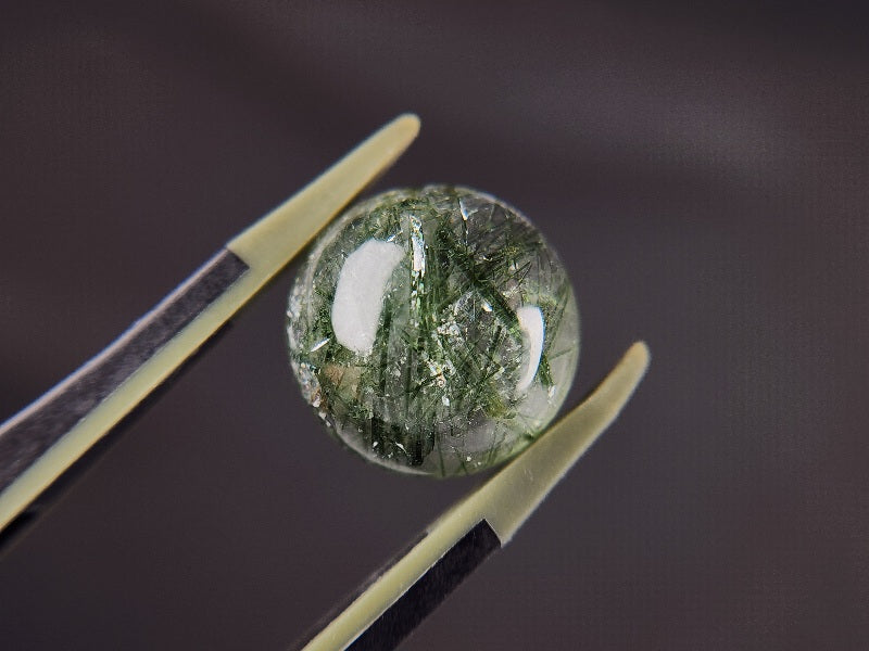 ACTiq-9　虹入り！アクチノライトインクォーツ　9.67ct