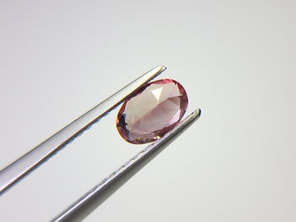 0152-3-2　バイカラーアンデシン　0.41ct