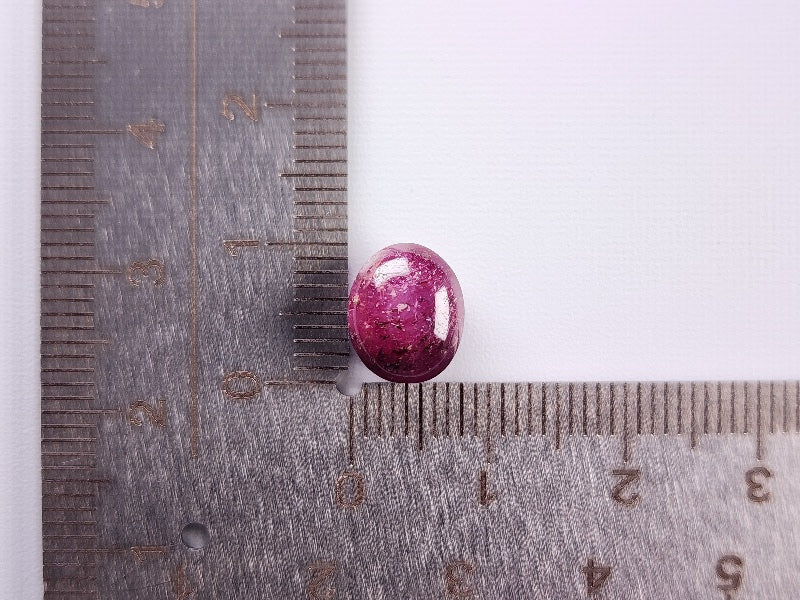 pu-SSA-5　パープルスターサファイア　5.84ct