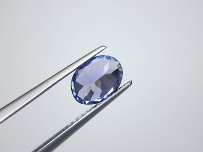 0876-15　バイカラータンザナイト　1.34ct